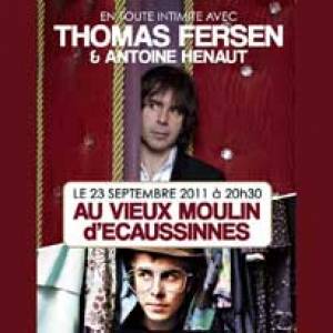 Thomas Fersen et Antoine Hénaut en toute intimité