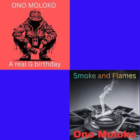 Smoke and flames - A Real G Birthday -single-