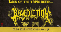 Tales of the Triple Death 2025 - Master, Jungle Rot, Benediction – Stay metal, Stay Old School!