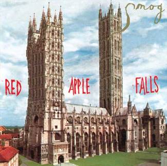 Red apple falls