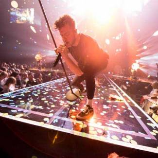 Imagine Dragons spuwen vuur!