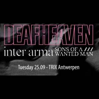 Deafheaven - Inter Arma - Sons of A Wanted Man - 'De ene intensieve mokerslag na de andere' 