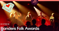 Flanders Folk Awards 2026 - Bamako Express, Thalas, Laura Cortese’s Acoustic Evenings en Vera Coomans zijn de winnaars van de Flanders Folk Awards 2026