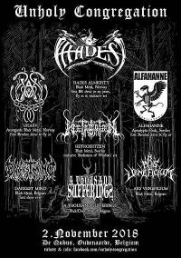 Unholy Congregation 2018 - Donkere intensiviteit, binnen een geladen en sombere sfeer