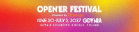 Open’er 2027 – 30 june – 3 july 2027 – First name Tame Impala