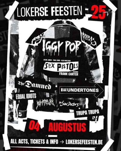 Lokerse feesten 2025 : ‘Punk day’ – lundi 4 août