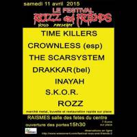 Rozz And Friends 2015 : samedi 11 avril