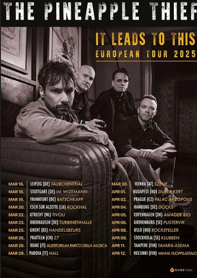 The Pineapple Thief - Niets aan het toeval overgelaten