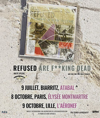 Refused - Stomend afscheid van een iconische hardcore band