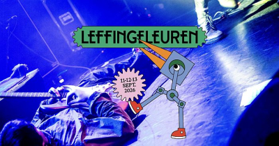 Leffingeleuren 2026, van 11 september t-m 13 september 2026 – eerste namen